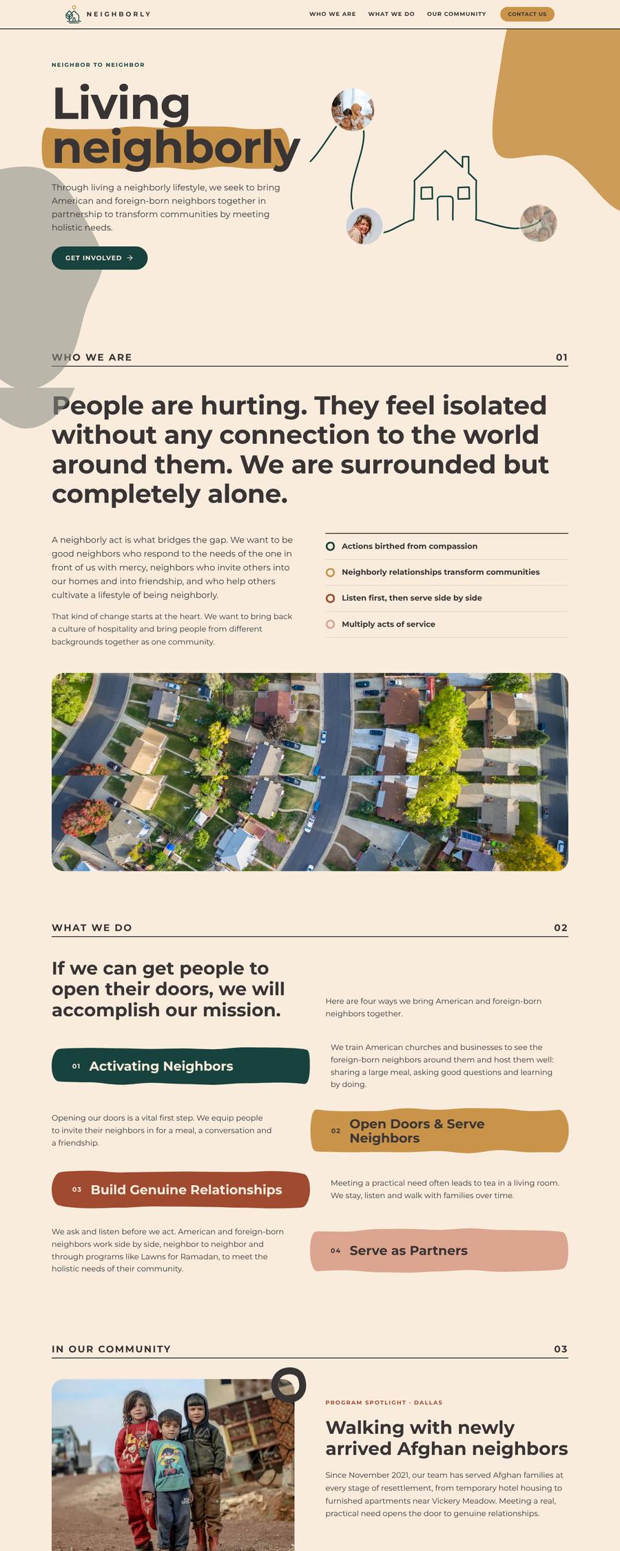 Neighborly homepage